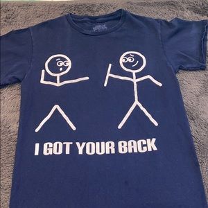 Graphic t-shirt “I’ve got your back” small